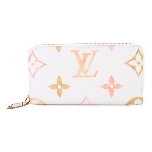 LOUIS VUITTON By The Pool Monogram Giant Zippy Wallet Beige M82385 90276000